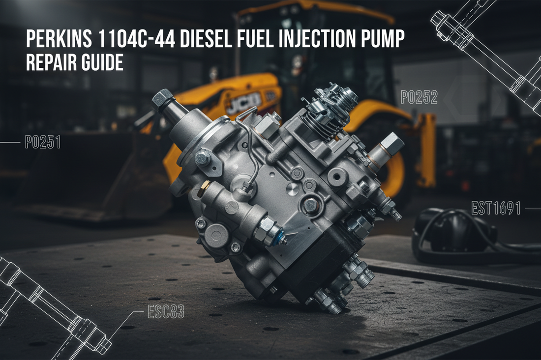 2644N209 Fuel Injection Pump for Perkins 1104C-44: Engineering Repair & Troubleshooting Guide
