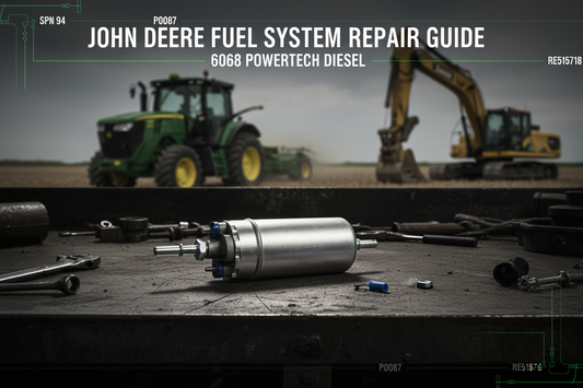 John Deere 6068 Fuel System: Engineering Repair & Troubleshooting Guide for Tractors & Construction Equipment