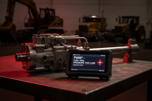 P0087 Fault Code: Fuel Rail Pressure Too Low – Complete Diagnosis & Repair Guide for Diesel Engines